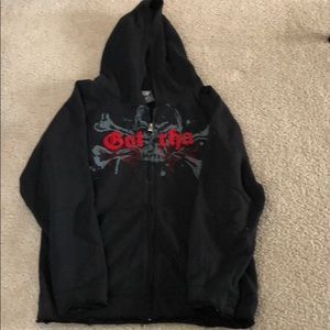 Black gotcha hoodie